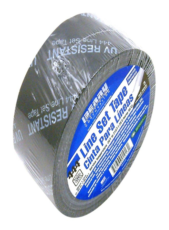 Berry Plastics 685012 444 Line Set Tape: 2" x 60 yd. with Printing, black - Image 1