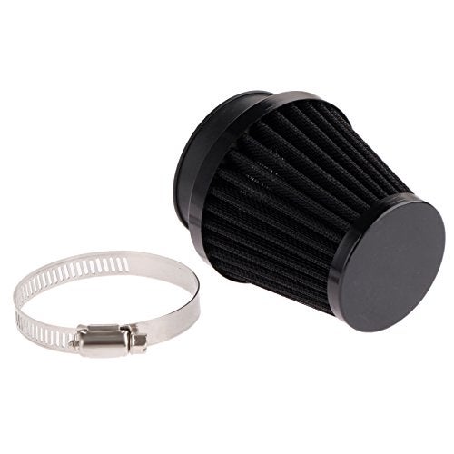 Mtsooning 48mm Motorcycle Air Filter, Clamp-on Intake Pod Cleaner Filter Replacement for Motorcycle ATV Dirt Pit Bike Go Kart 50-110cc - Image 1