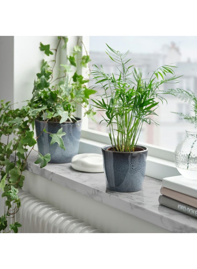 Blue Plant Pot – Indoor & Outdoor Decorative Flower Pot, Durable and Stylish, 9 cm Diameter - Image 3