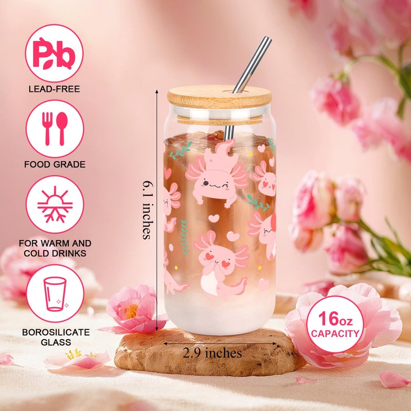 SiplyHaven 6PCS Axolotl Gifts, Easter Basket Stuffers Teen Gifts Trendy Stuff Cute Axolotls Accessories Basket for Axolotl Lovers Birthday Christmas Gift for Girls & Teens (Daughter, Niece) - Image 4