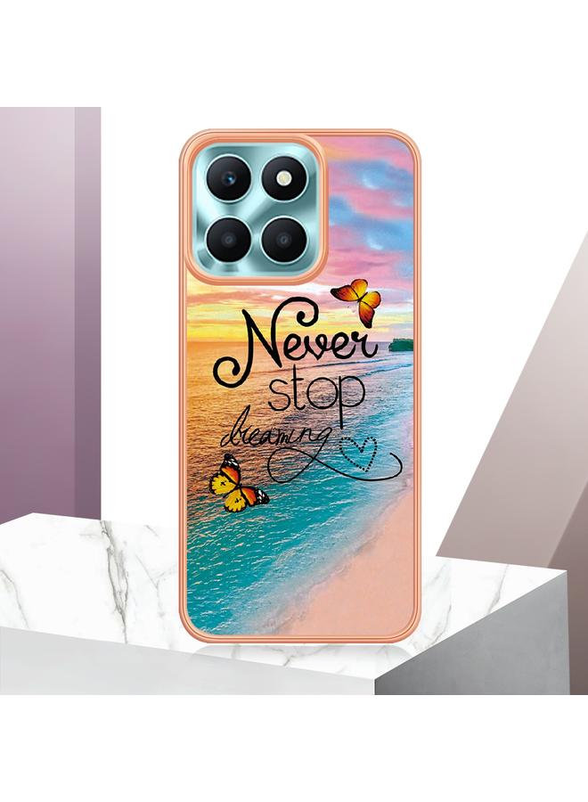 اس-توب جراب لهاتف Honor X6a مصنوع من مادة TPU مطلية بالكهرباء IMD - Image 2