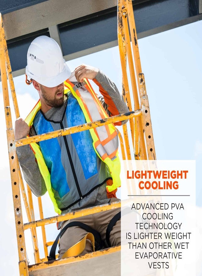 Ergodyne Chill-Its 6667 Cooling Vest, Evaporative PVA Material for Fast Cooling Relief - Image 3