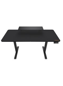 Cougar E-STAR 140 Gaming Desk, Full Desk Mouse Pad, Removable Monitor Stand, Shields for Transmission Shaft & Motor, Cable Tray for Easy Management, Headset Hook, Black | 3MSTA3WB.0001  - Image 2