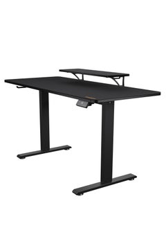 Cougar E-STAR 140 Gaming Desk, Full Desk Mouse Pad, Removable Monitor Stand, Shields for Transmission Shaft & Motor, Cable Tray for Easy Management, Headset Hook, Black | 3MSTA3WB.0001  - Image 3