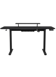 Cougar E-STAR 140 Gaming Desk, Full Desk Mouse Pad, Removable Monitor Stand, Shields for Transmission Shaft & Motor, Cable Tray for Easy Management, Headset Hook, Black | 3MSTA3WB.0001  - Image 4