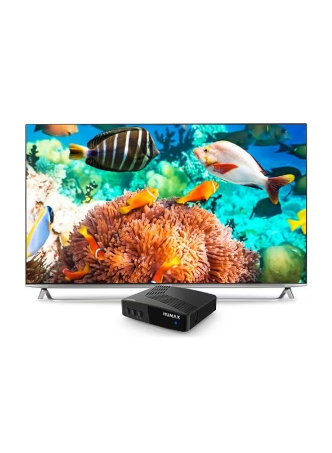 Humax F1-Mini+ HD Digital Satellite Receiver Full HD 1080P Compact TV Set Top Box with HDMI, USB Playback, Fast Channel Access, Sleek Black Design for Home Entertainment - Image 3