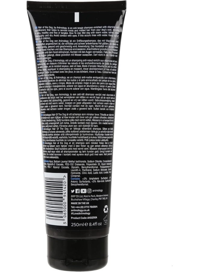 Animology Hair of the Dog Anti-Tangle Dog Shampoo - Image 3
