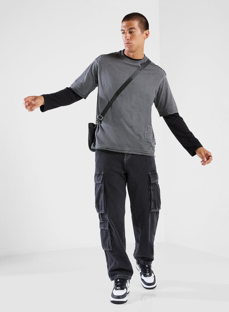 izzue Cold Dye T-Shirt - Image 4