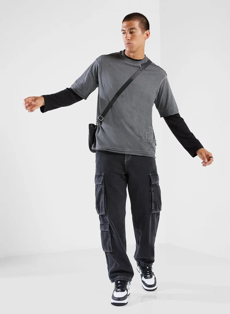 Izzue  Cold Dye T-Shirt for Men | Best Price UAE