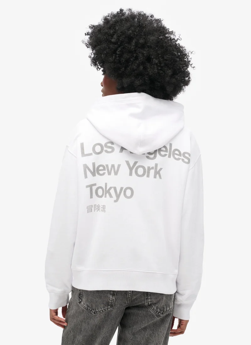 Superdry Core Logo City Loose Hood