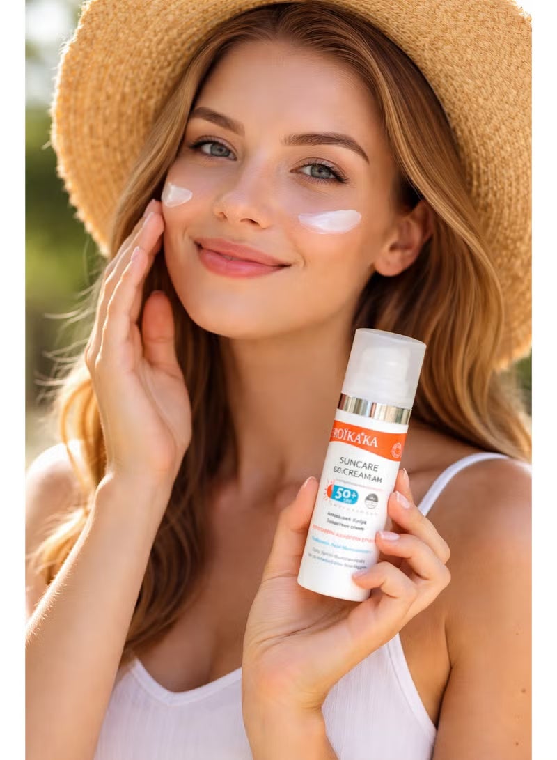 Froika Sunscreen Cream for all skin types SPF 50+ 50ml - Image 1