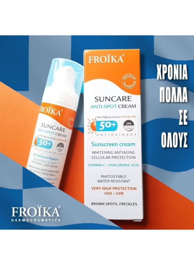 Froika Sunscreen Cream for all skin types SPF 50+ 50ml - Image 3