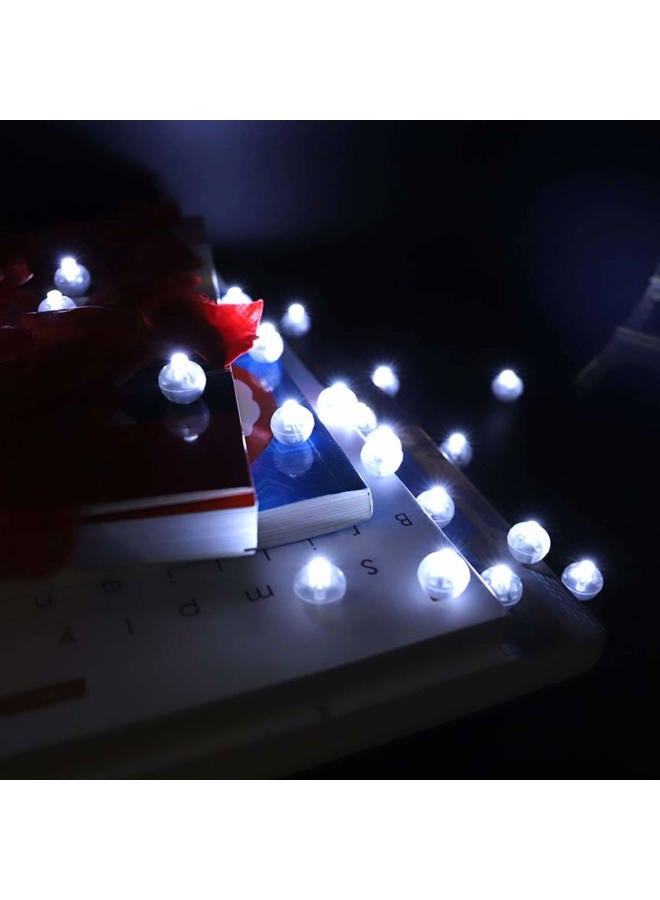 Neo LOONS ® 100pcs/lot 100 X White Round Led Flash Ball Lamp Balloon Light long standby time for Paper Lantern Balloon Light Party Wedding Decoration - Image 3