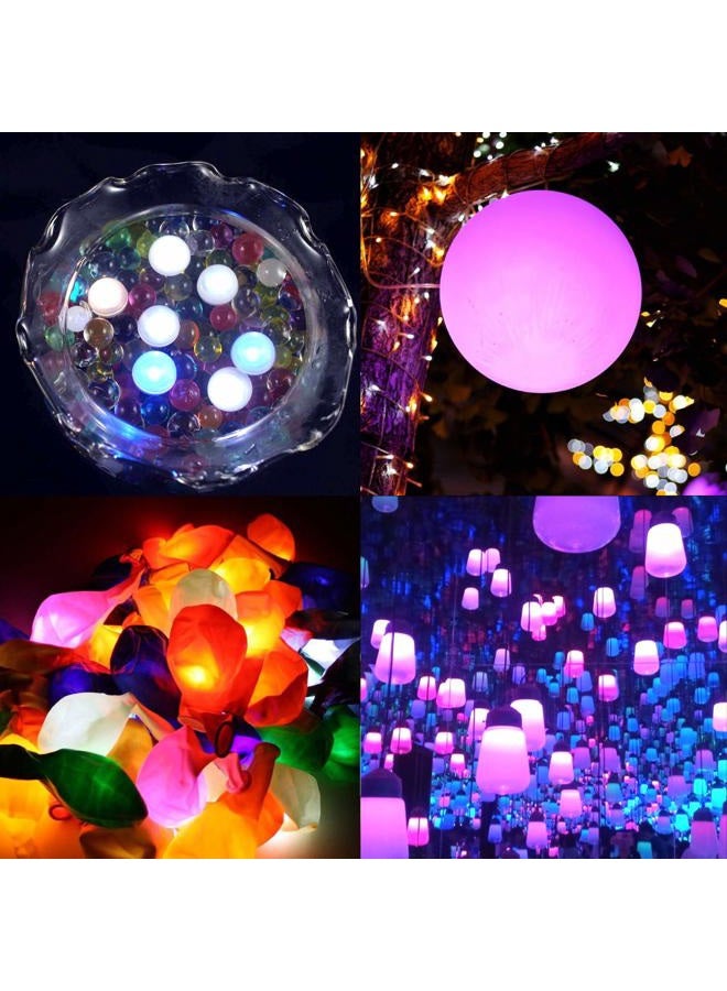 Neo LOONS ® 100pcs/lot 100 X White Round Led Flash Ball Lamp Balloon Light long standby time for Paper Lantern Balloon Light Party Wedding Decoration - Image 4