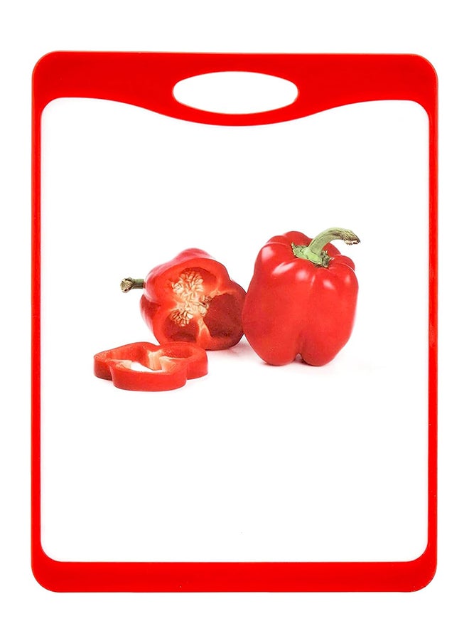 Homepro Pp Cutting Board - Rectangular Red Chopping Board For Versatile Kitchen Prep Durable Pp Composite Material Easy-To-Clean Dishwasher Safe 37 х 25 см Red