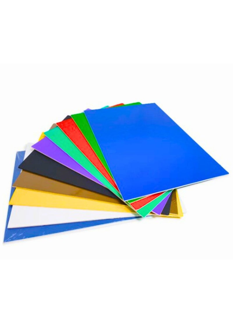 Generic 50x70cm Double Sided Foam Board Multicolor Pack Of 5  - Image 3