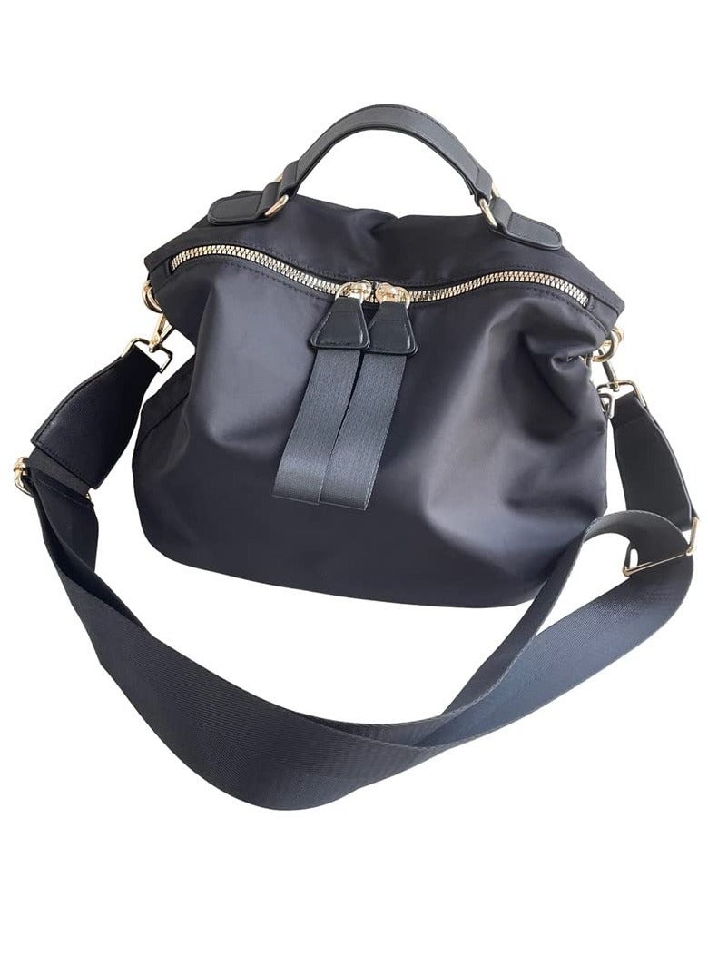 KASTWAVE Women Nylon Handbag Anti-theft Casual Lightweight Travel Shopping Shoulder Bag Waterproof Crossbody bag - Image 1