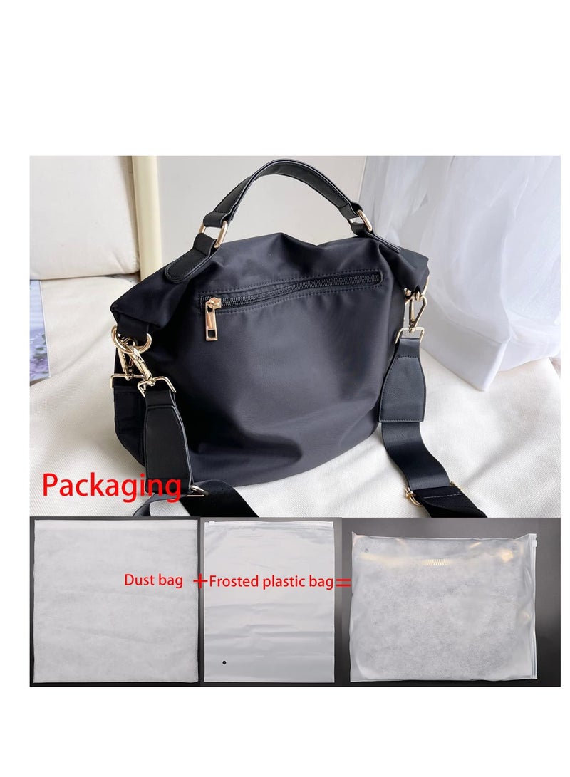 KASTWAVE Women Nylon Handbag Anti-theft Casual Lightweight Travel Shopping Shoulder Bag Waterproof Crossbody bag - Image 3