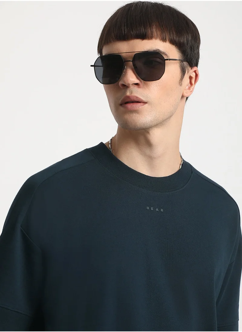 THE BEAR HOUSE Men’s Cotton T-Shirt – Soft, Breathable & Comfortable, Perfect for Casual Wear, Ideal for Everyday & Summer Wear