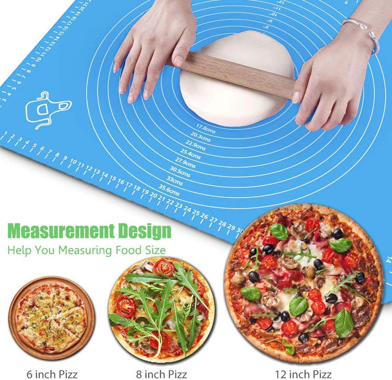 C&G INDIA CG INDIA Reusable BPAfree Silicone Fondant Rolling Dough Making Roti Making Non Stick Pastry Board MattTable Placemat Pad Assorted Colour - Image 5