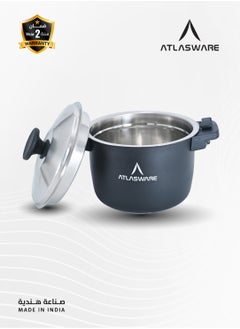 Atlasware Atlaswear 8-Hour Hot Stainless Steel Case 900 ml, Black Color  - Image 3
