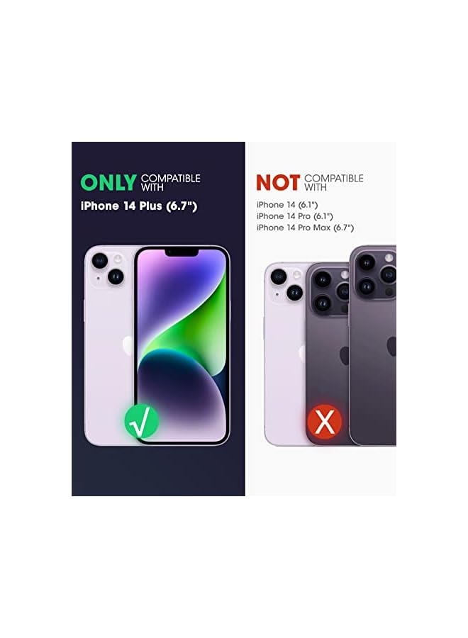 SupCase Unicorn Beetle Mag Case for iPhone 14 Plus 6.7", Compatible with MagSafe Shockproof Protective Slim Clear Case - Image 3