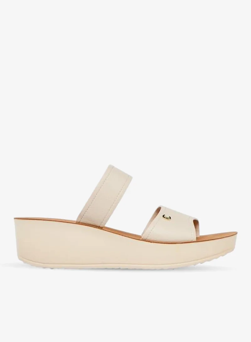 Le Confort Women Strap Detail Slip-On Platform Sandals