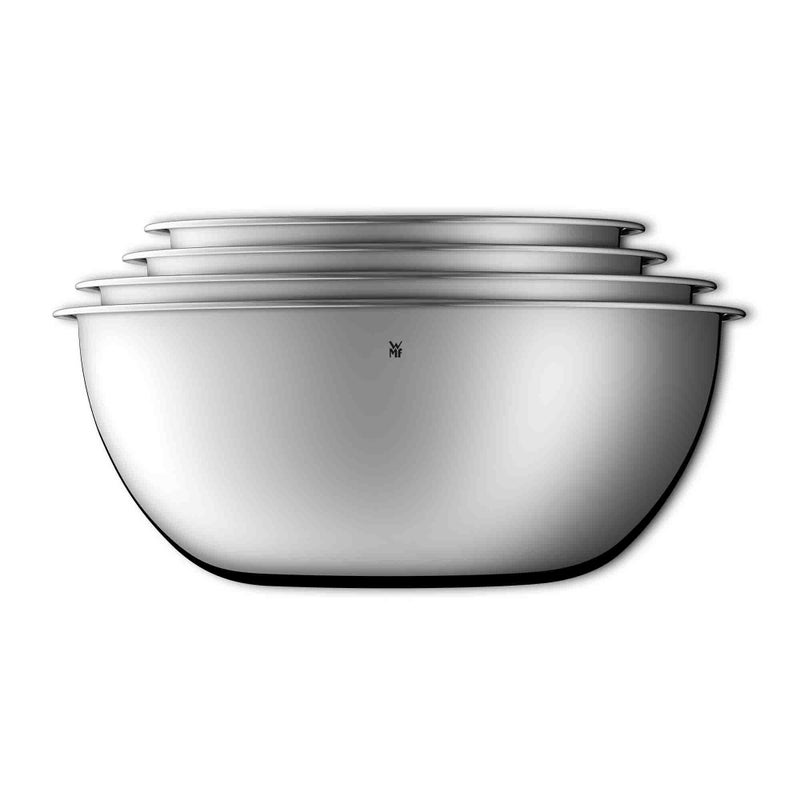 WMF 645709990 Gourmet Bowl Set for Kitchen 4-Piece, Cromargan Stainless Steel, Multifunctional, Mixing Bowl, Serving Bowl, Stackable - Image 3