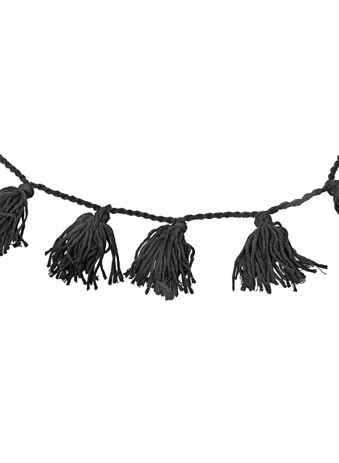 AL SANIDI Camel necklace, black, size 220*0.6 cm - Image 3