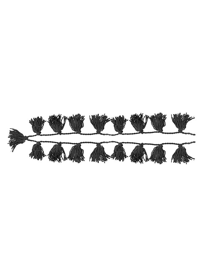 AL SANIDI Camel necklace, black, size 220*0.6 cm - Image 1