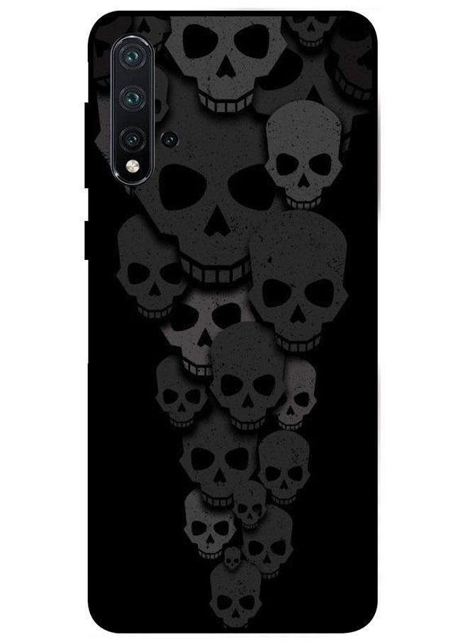 EYE CATCH Protective Case Cover For Huawei Nova 5 Pro Premium Series Protective Case Cover For Huawei Nova 5 Pro Skulls  - Image 1