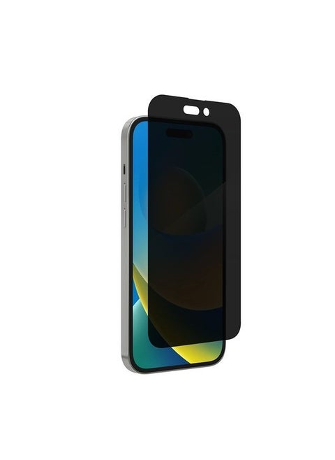 InvisibleShield Glass Elite Privacy 360 Screen Protector for Apple iPhone 14/ 13/ 13 Pro - Four-Way Privacy Filter, 5X Tougher, Anti-Fingerprint Technology, Easy to Install
