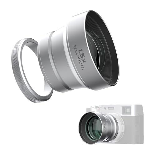 Freewell 15X Telephoto Lens Compatible with Fuji X100VI X100V Enhanced Zoom and Lightweight Design - Image 1