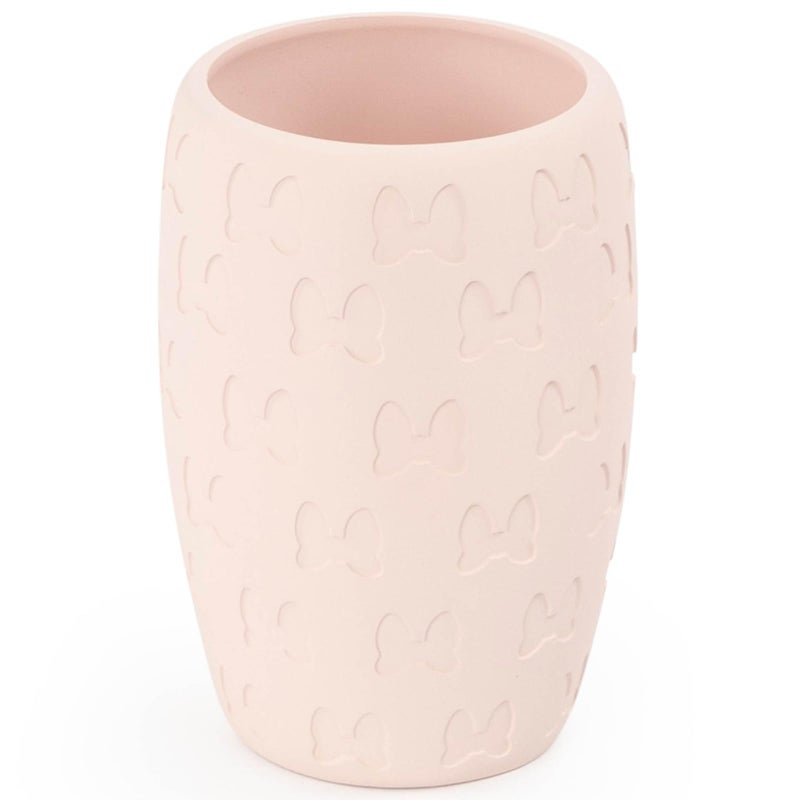 Jay Franco Disney Minnie Mouse Tumbler - Pink Resin Toothbrush/Pen Holder - Bathroom DÃ©cor - Image 1