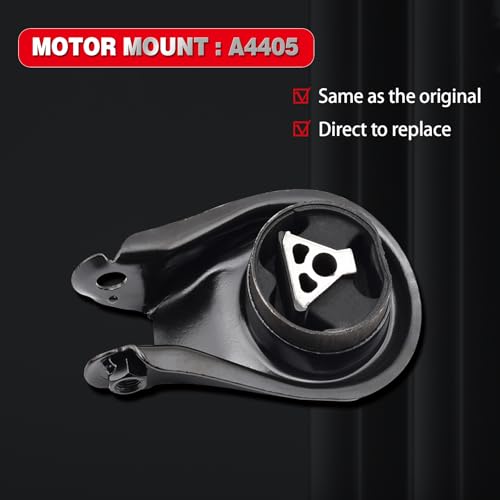 YBDDZH Engine Motor and Transmission Mount Kit Compatible with 2010-2013 Mazda 3 2.0L Automatic Transmission Set of 4 - Image 5