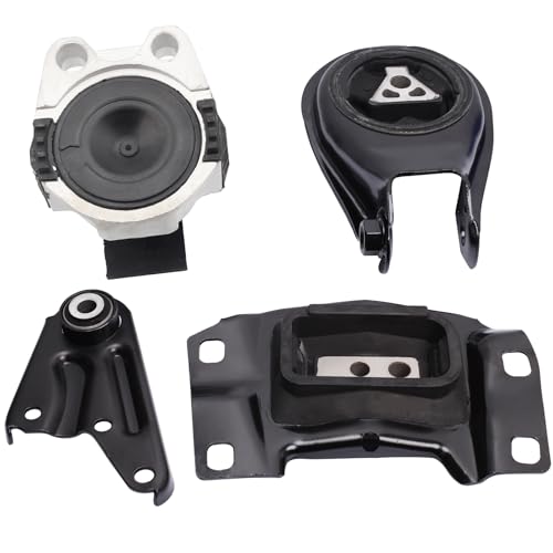 YBDDZH Engine Motor and Transmission Mount Kit Compatible with 2010-2013 Mazda 3 2.0L Automatic Transmission Set of 4 - Image 1
