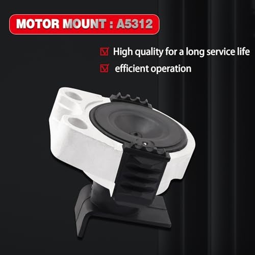 YBDDZH Engine Motor and Transmission Mount Kit Compatible with 2010-2013 Mazda 3 2.0L Automatic Transmission Set of 4 - Image 3