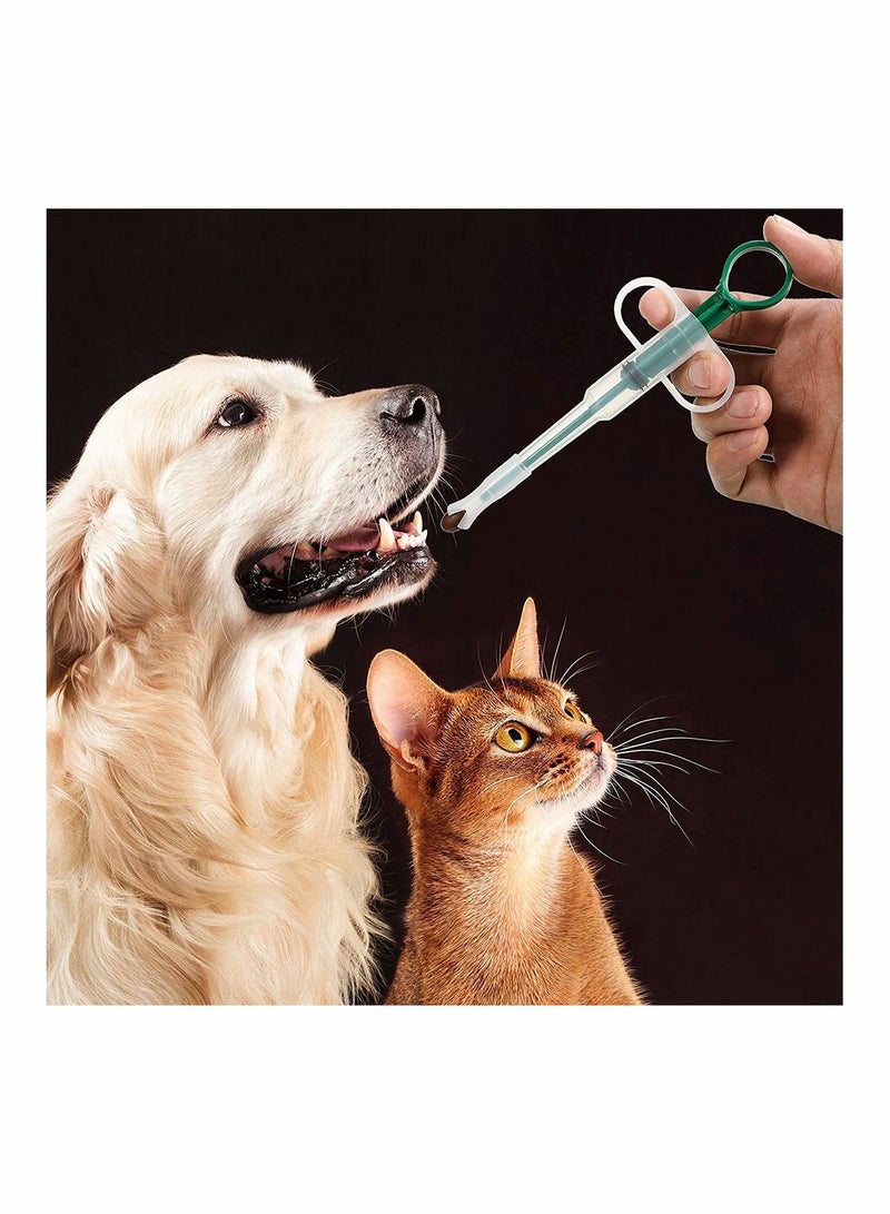 Y&D Pet Pill/Tablet Syringe With Soft Rubber Tip Reusable Feeding Tool for Cats Dogs Small Animals, 1 Pack - Image 2