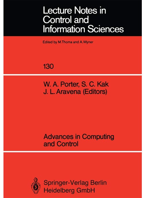 Advances in Computing and Control