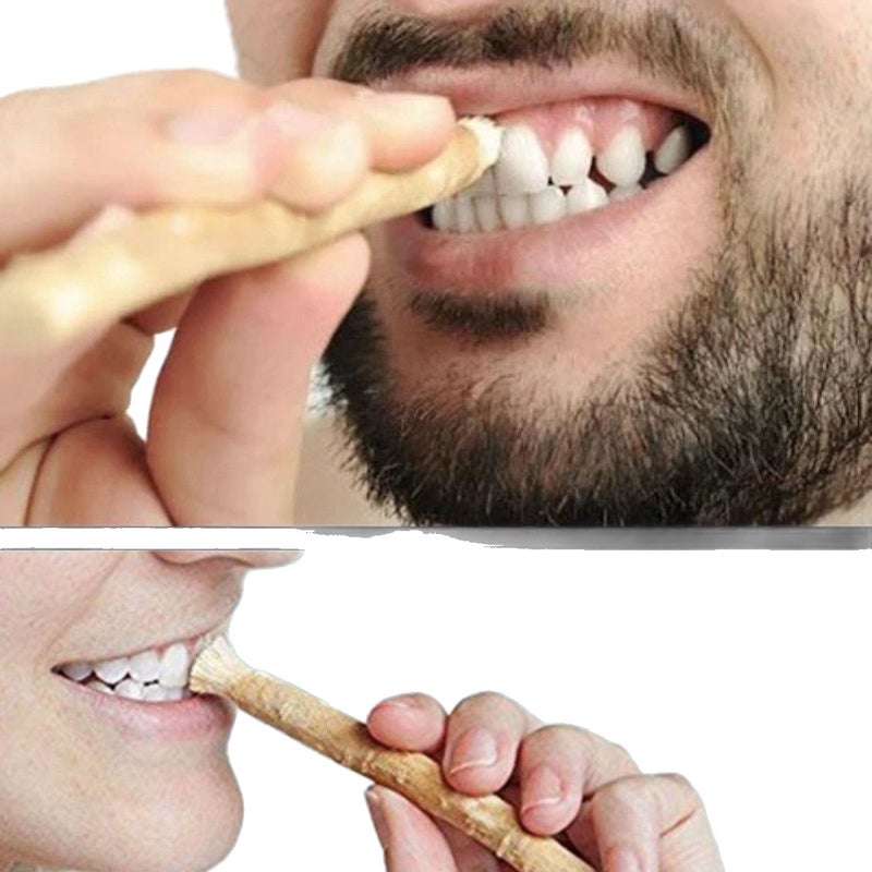 Miswak Tooth Cleaning Stick - Traditional Middle Eastern Dental Care, Green Packaging  Options - Image 5