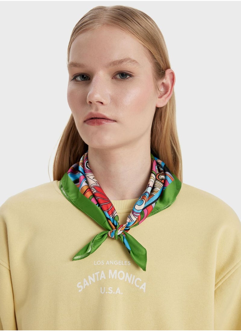 DeFacto - Women Patterned Scarf - Image 1