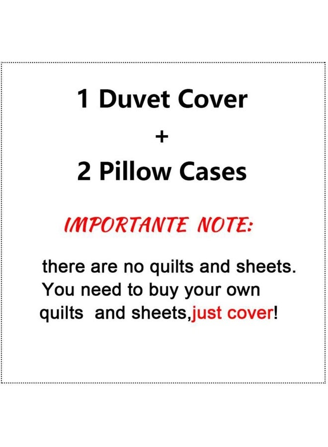 AILONEN Skull Bedding Sets for Teen Boys, Skull Pattern Printed Duvet Cover Set, Skeleton Theme Bedding Set, Comforter Cover Full Size - Image 5