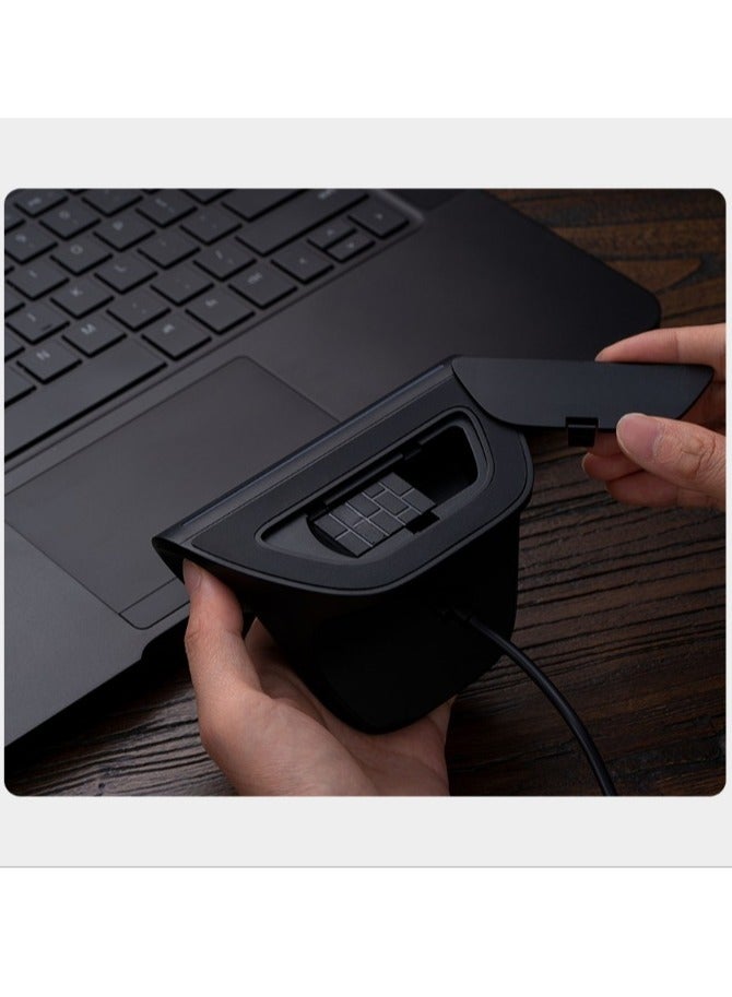 2.4G Wireless Controller, Lightweight Portable Hall Effect Joystick, Anti Slip Durable Gamepad Controller, Gaming Controller With Charging Dock For PC, Android, Steam Deck, (1pc, White) - Image 2