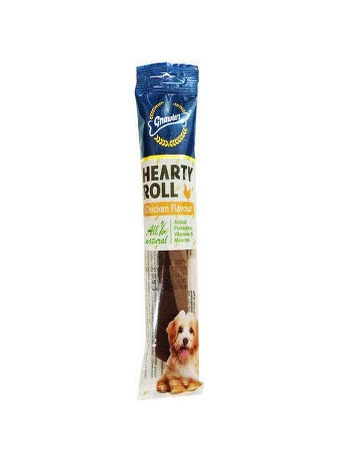GnawlersHeartyRollAllNaturalChickenFlavour,Small,40(Packoo 4)