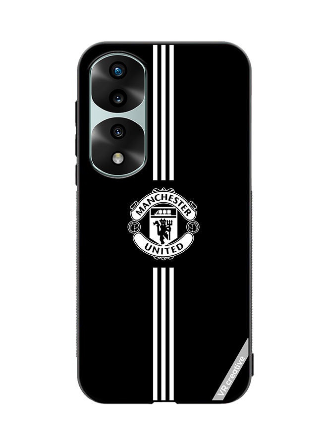 VR CREATIVE غطاء حماية لهاتف Honor 70 Pro Plus بتصميم مانشستر يونايتد متعدد الألوان - Image 1