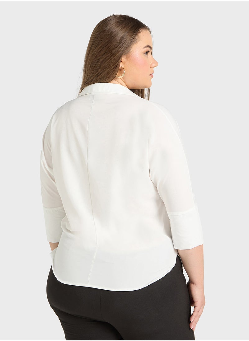 Ella Plus - Button Down Shirt - Image 1