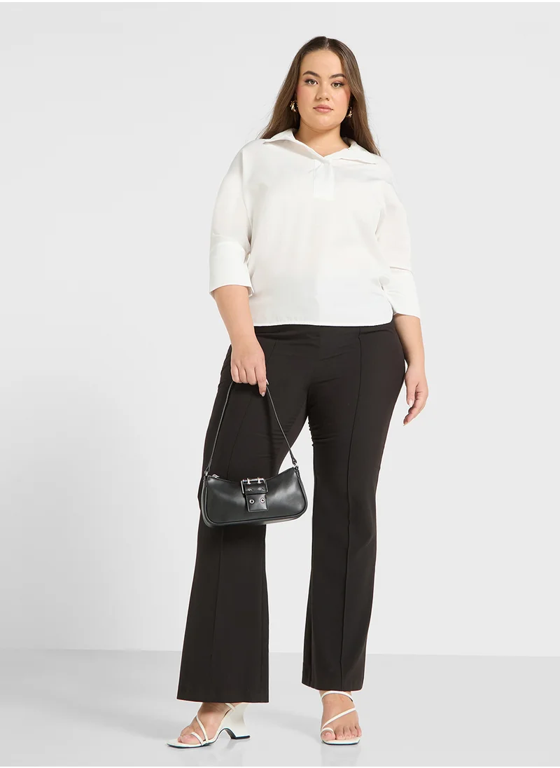 Ella Plus Button Down Shirt