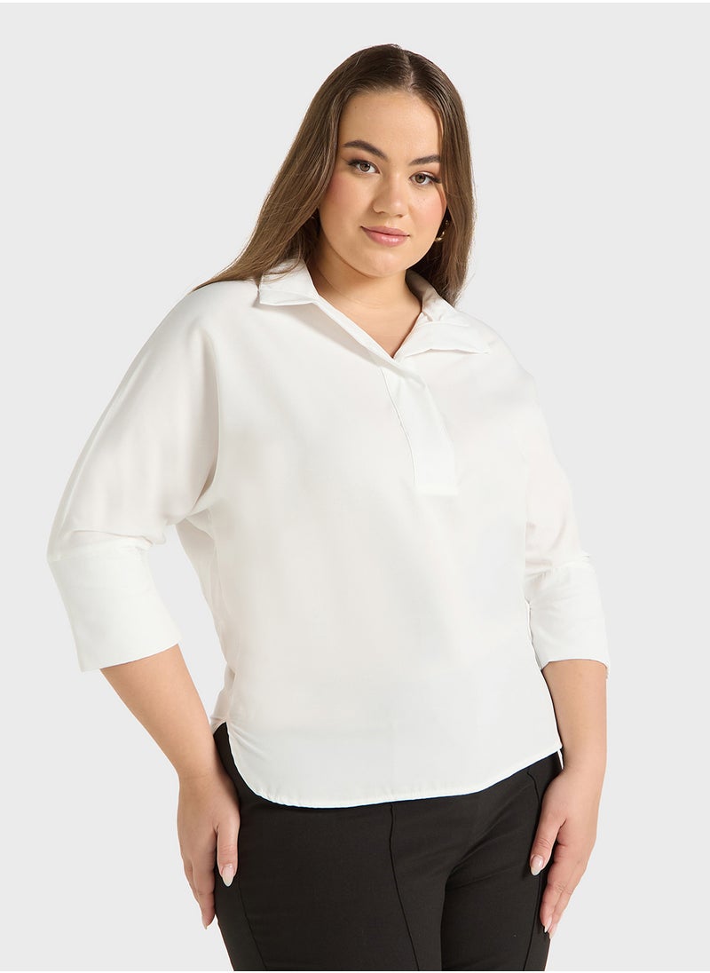 Ella Plus - Button Down Shirt - Image 1