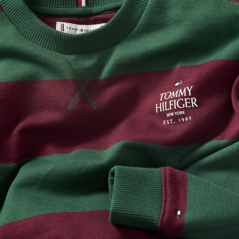TOMMY HILFIGER Youth Striped Sweatshirts