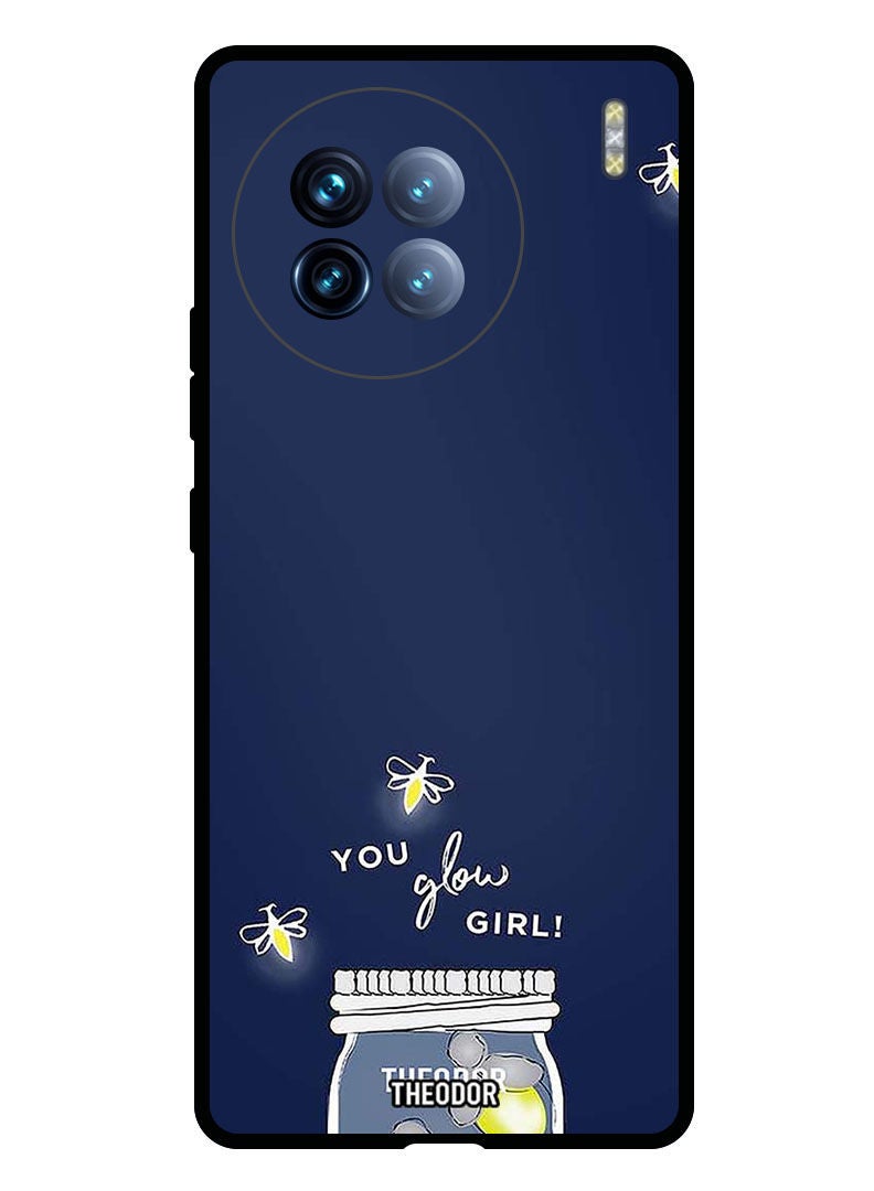 Theodor Protective Case Anti Scratch Shock Proof Bumper Cover For Vivo X90 You Glow Girl - Image 1